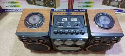 Cassette Player + 4 band Radio 100℅ brand new Clear Sound Super Bass