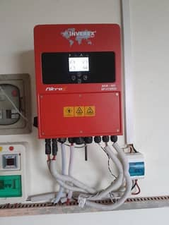 6KW 48V Inverex Hybrid solar  inverter In working