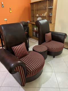 HIGH BACK SOFA CHAIRS