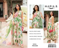 MARIA B DIGITAL PRINT ALLOVER VOLUME 3Pc