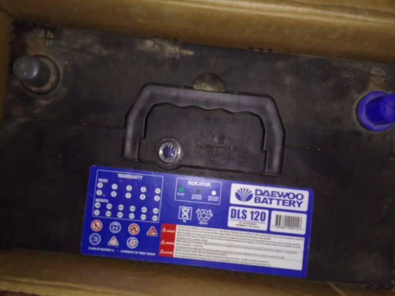 Daewoo battery DLS 120 2