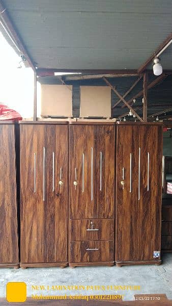 3 door wardrobe cupboards almari 15