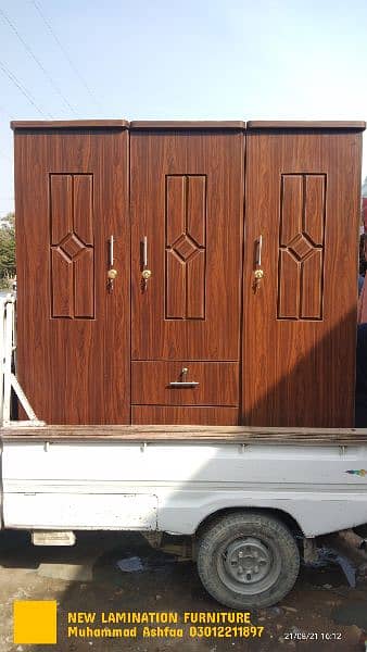 3 door wardrobe cupboards almari 19