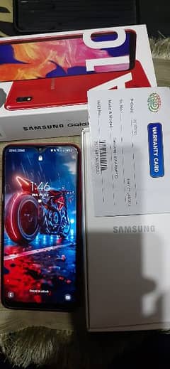 Samsung A10 good condition urgent sale