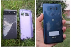 Google pixel ,and, LG V30 thinq