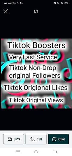 TikTok follower available non drop