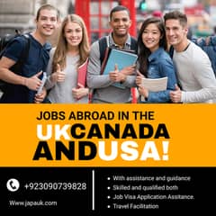 We provide work visas for USA, UK, Canada