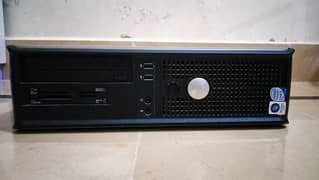 DELL CPU CORE 2 DUO, 4GB RAM 256GB ROM, 1GB AMD RADEON GRAPHICS CARD.