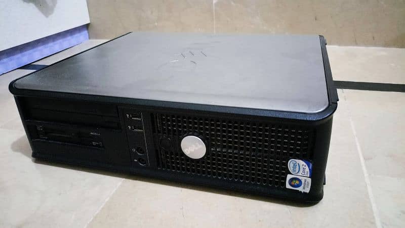 DELL CPU CORE 2 DUO, 4GB RAM 256GB ROM, 1GB AMD RADEON GRAPHICS CARD. 2