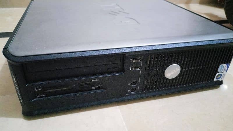 DELL CPU CORE 2 DUO, 4GB RAM 256GB ROM, 1GB AMD RADEON GRAPHICS CARD. 3