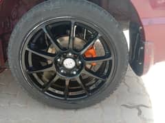 Alloy rims 17inch with Tyers