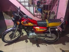 Honda cg 125 2020/21 Hyderabad number