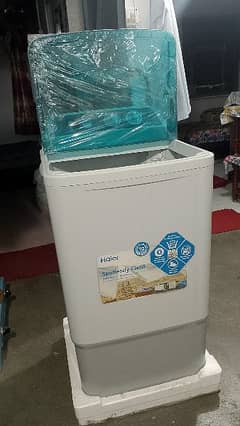 Haier washing machine with 10 year warranty