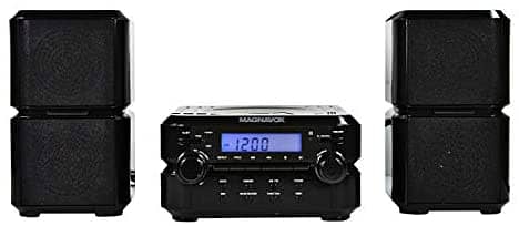 CD Player with AM/FM Radio,Bluetooth Dual Alarm Clock Remote Control 8