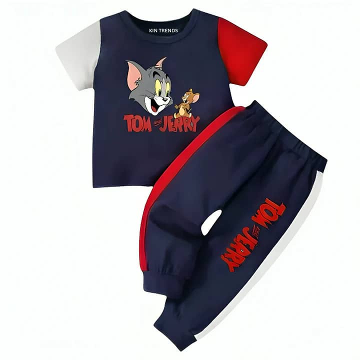 kids clothing brands T-shirts Trouser summer collection baby garments 3