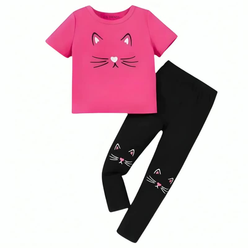 kids clothing brands T-shirts Trouser summer collection baby garments 4