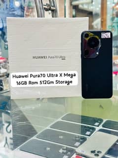 Huawei pura 70 Ultra just box open 10/10 16/512 non pta sim time 4 M