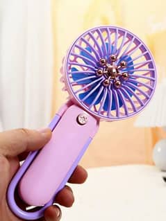 New rechargeable mini portable fan 0