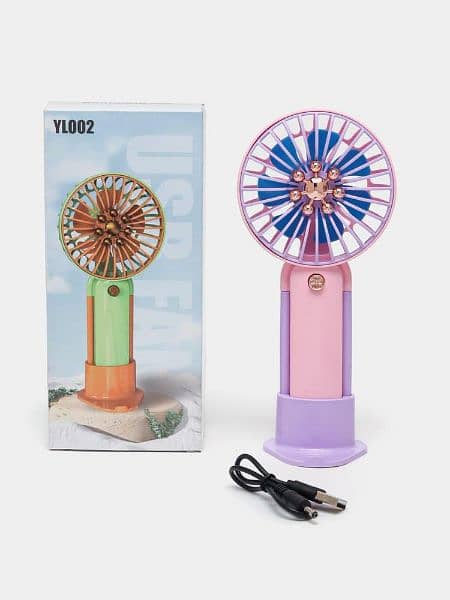 New rechargeable mini portable fan 1