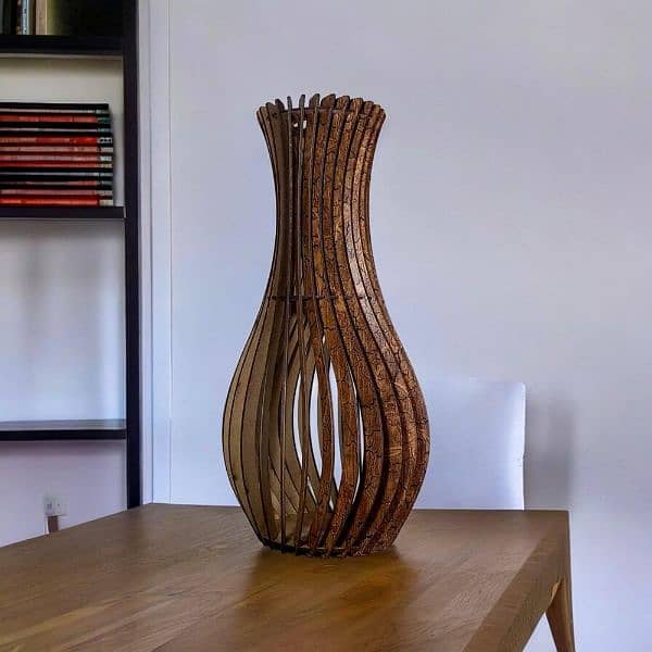 New wooden flower vase 2