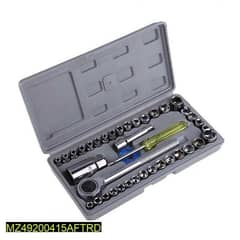 40 pcs wrench vehicle tool kit 0