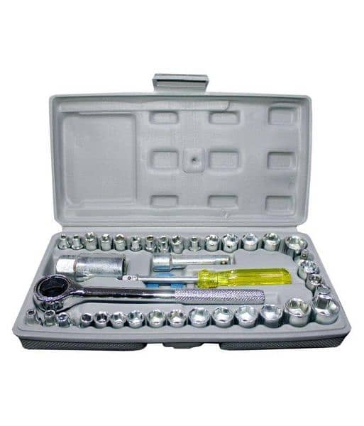 40 pcs wrench vehicle tool kit 1