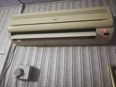 Haier 1 ton AC in very outclass condition