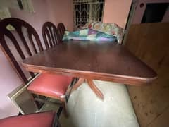 wood dining table