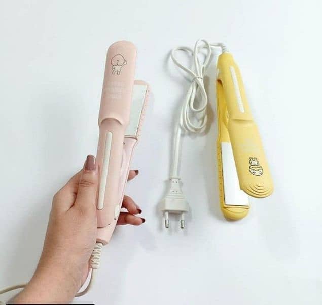 New easy to carry mini portable straightener 1