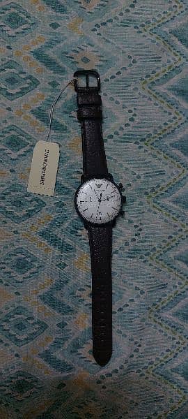 Emporia Armani Men’s watch Leather strap 1