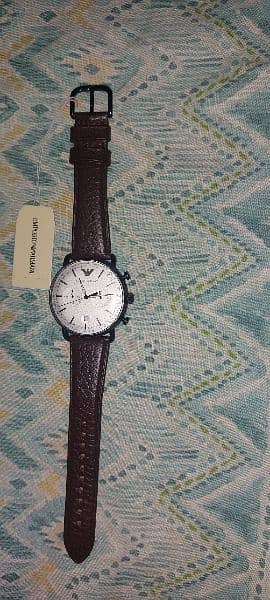 Emporia Armani Men’s watch Leather strap 2