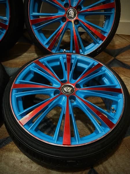 Alloy Rims Tyre’s 2