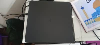 PS4 Slim Used Good Condition with 2 Controllers, Cricket 22,Fifa 14&16