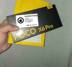 xiaomi Poco X6 Pro 8GB 12 GB 256 GB 512 GB box pack non active