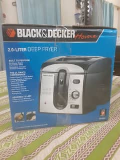 Black and Decker Home Deep Fryer