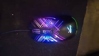 Fenifox mouse RGB mouse for sale 2 months use
