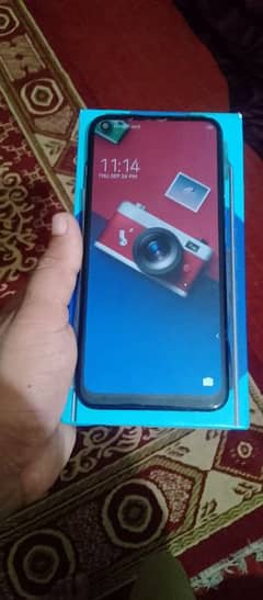Tecno camon 15 with box charger condition 10/10