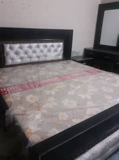 Hard mattress with polythene cover for sale. Only 10 months used.