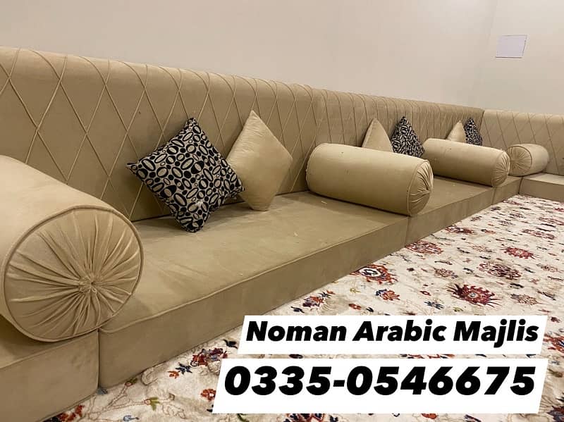 Noman Arabic Majlis | Arbi Majlis Sofa | Hujra Bethak | Saudi Majlis | 9