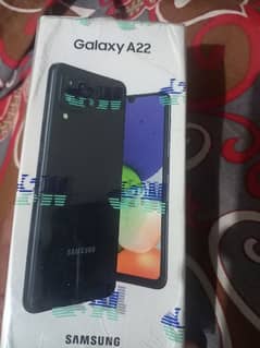 Samsung A22 complete box