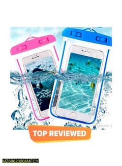mobile phone water proof pouch with hanging strap