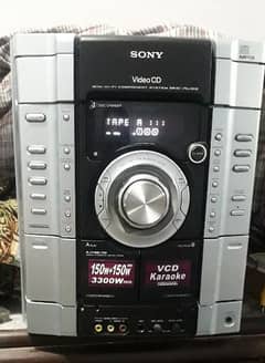 SONY MHC RV55 HOME THEATER SYSTEM.