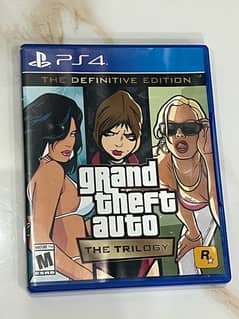 GTA TRILOGY (THE DEFINITIVE EDITION) PS4