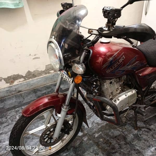 Suzuki Gs150 Se Model Total Modified 3