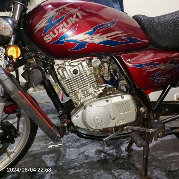 Suzuki Gs150 Se Model Total Modified 12