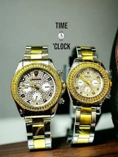 premium cople watch