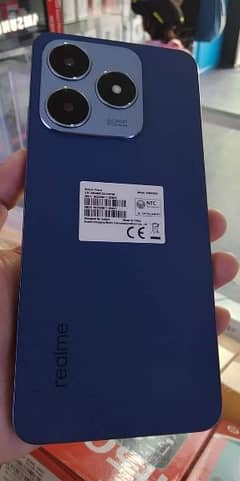 Realme c63 Ram6+6 Room128 condition new 10/10 box + charger