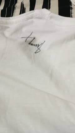 tshirt the signature of YouTuber mazz safder