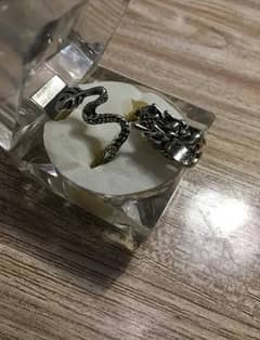 Cigarette Holder Dragon Ring