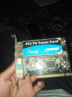 PCI TV TUNER CARD For pc